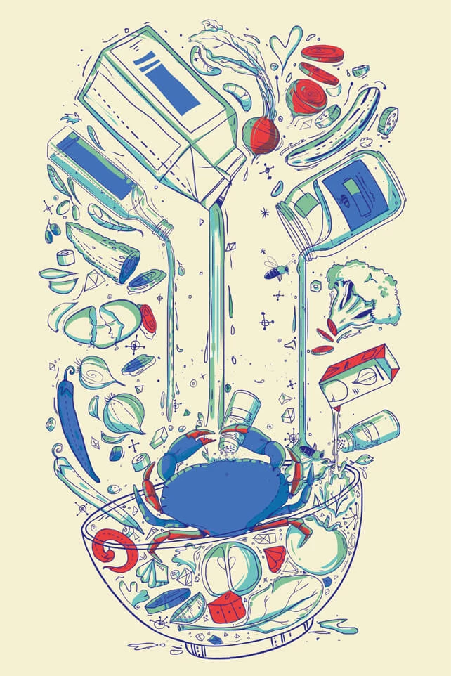 Chumbakdesign Salad White Wall Art 5 Chumbakdesign Salad White Wall Art