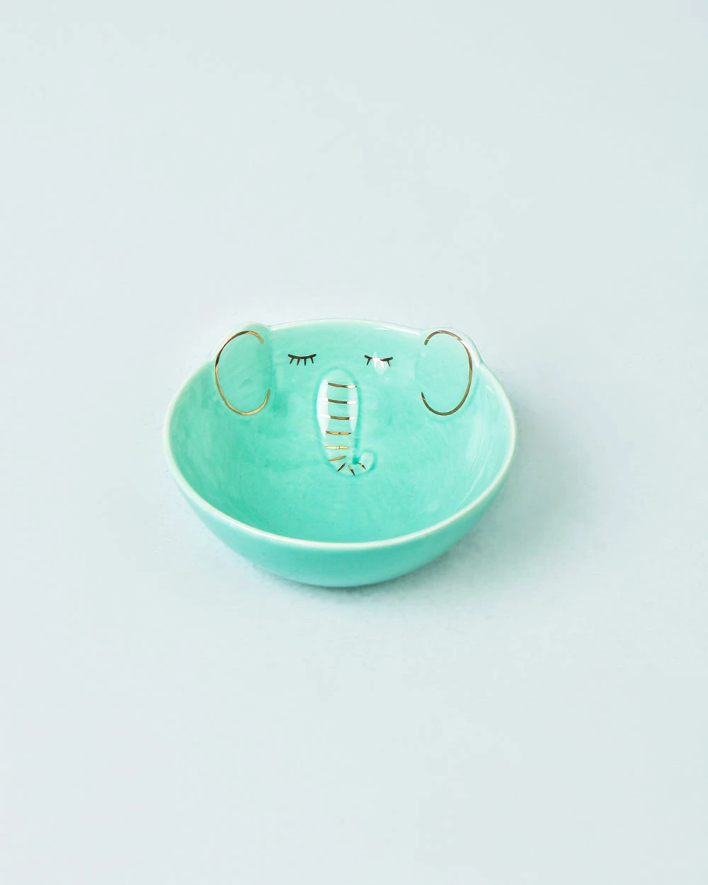 Chumbakdesign Glad Elephant Teal Bowl Dining & Kitchen 4 Chumbakdesign Glad Elephant Teal Bowl Dining & Kitchen