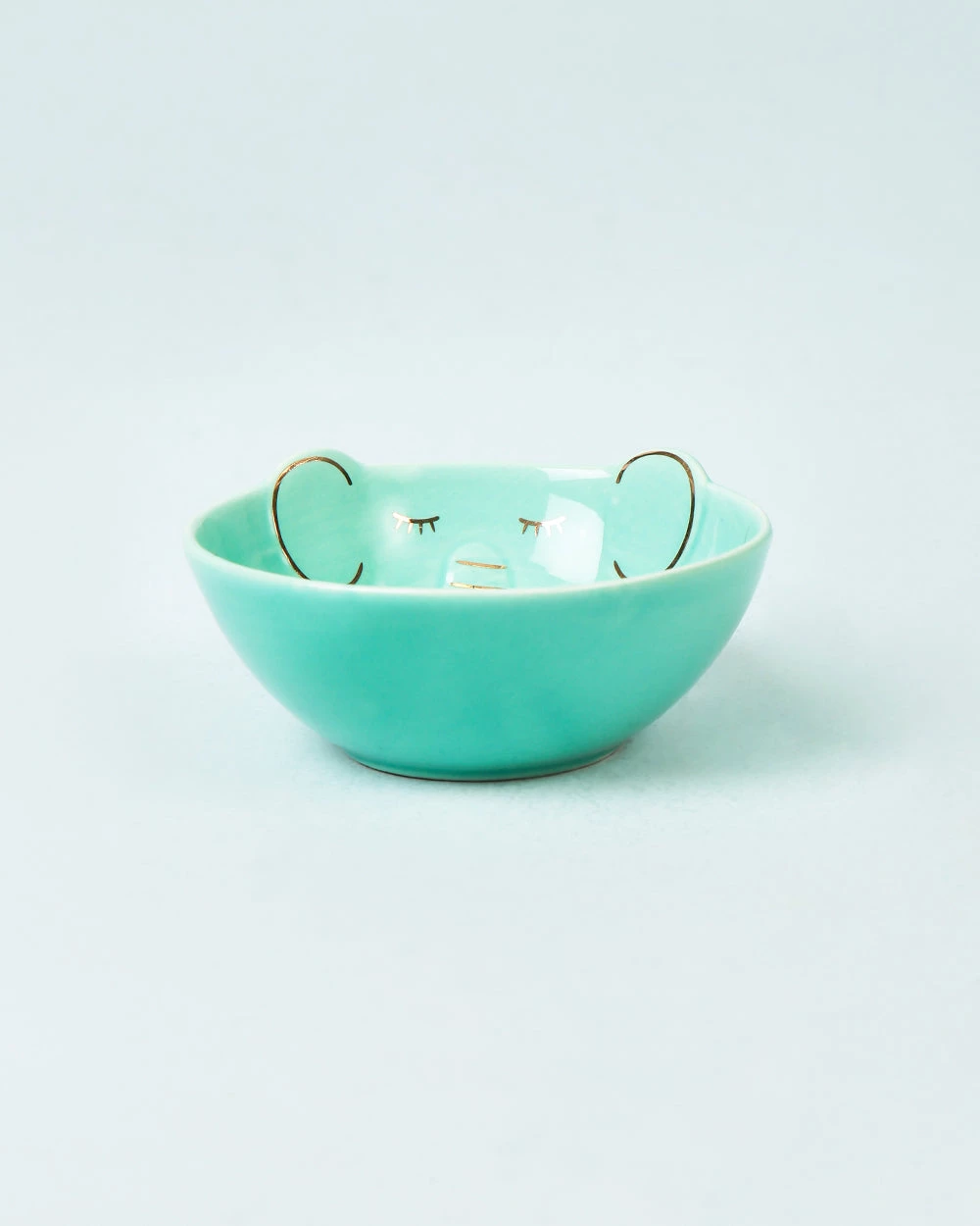 Chumbakdesign Glad Elephant Teal Bowl Dining & Kitchen 5 Chumbakdesign Glad Elephant Teal Bowl Dining & Kitchen
