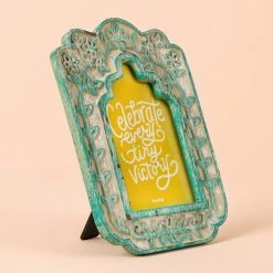 Chumbakdesign Decor & Living Townhouse Glance Green Photo Frame