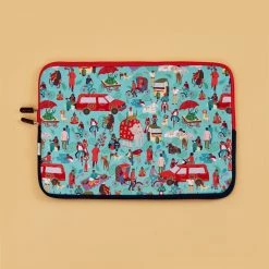 Chumbakdesign Indian Traffic Laptop Sleeve- 15”