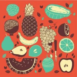 Chumbakdesign Fruits Wall Art Decor & Living