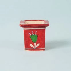 Chumbakdesign Grassy Memories Planter - Red