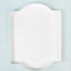 Chumbakdesign Decor & Living Bathroom Rules White Wall Art
