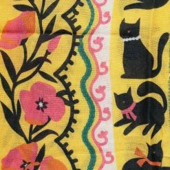 Chumbakdesign Cat Play Rectangular Scarf