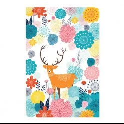 Chumbakdesign Decor & Living Forest Deer White Wall Art