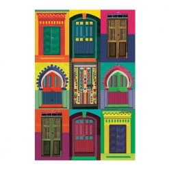 Chumbakdesign Decor & Living 9 Doors Wall Art