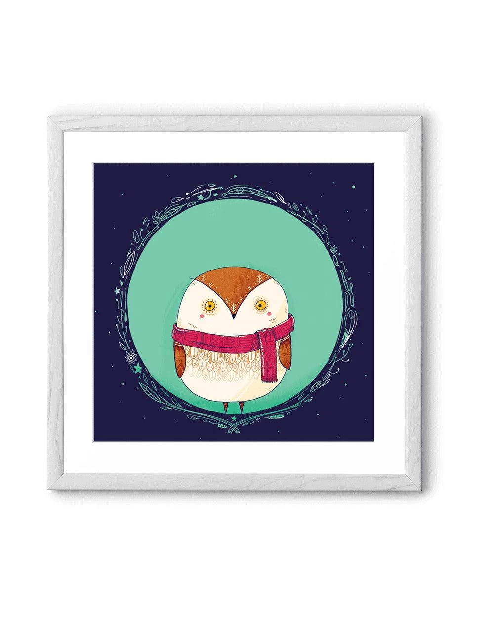 Chumbakdesign Circle Owls Teal Wall Art 6 Chumbakdesign Circle Owls Teal Wall Art