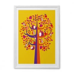 Chumbakdesign Pastel Tree Yellow Wall Art 19 Chumbakdesign Pastel Tree Yellow Wall Art