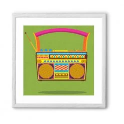 Chumbakdesign Radio Green Wall Art 14 Chumbakdesign Radio Green Wall Art