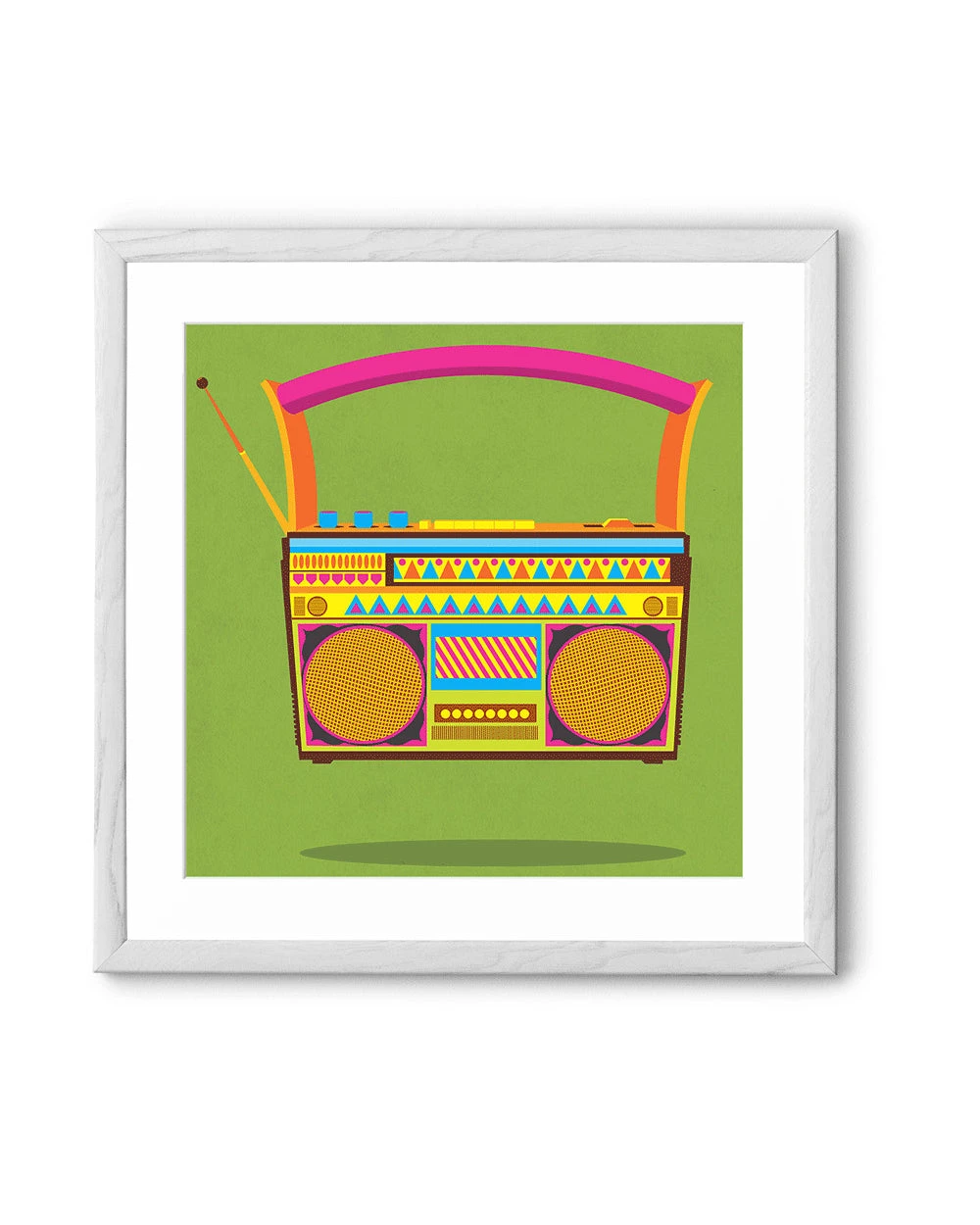 Chumbakdesign Radio Green Wall Art 6 Chumbakdesign Radio Green Wall Art