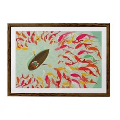 Chumbakdesign Decor & Living Fish Boat Wall Art