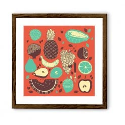 Chumbakdesign Fruits Wall Art Decor & Living