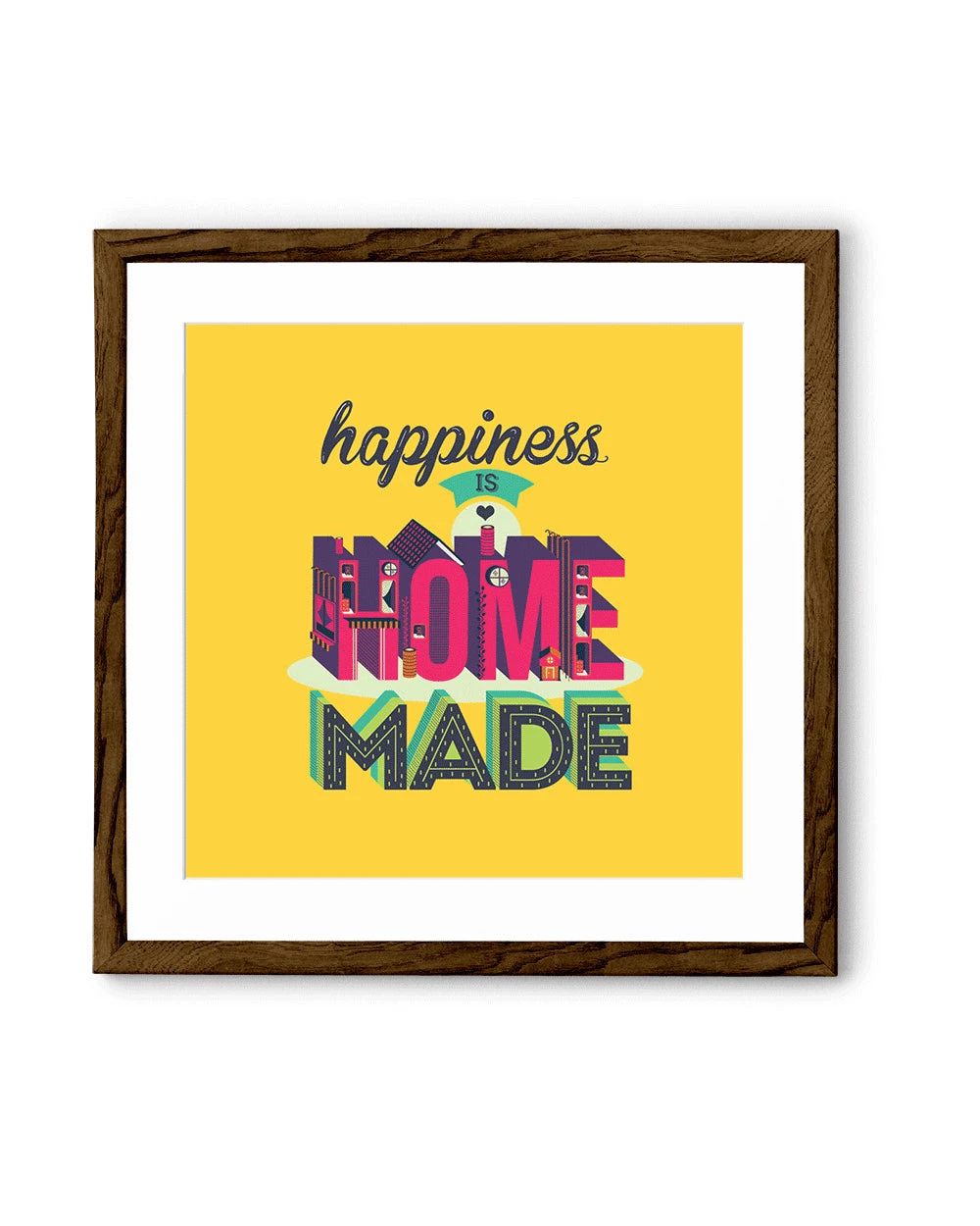 Chumbakdesign Happiness Home Yellow Wall Art Decor & Living 8 Chumbakdesign Happiness Home Yellow Wall Art Decor & Living