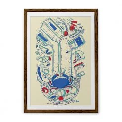 Chumbakdesign Salad White Wall Art 22 Chumbakdesign Salad White Wall Art