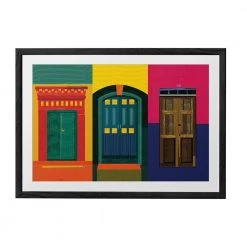 Chumbakdesign 3 Doors Wall Art Decor & Living