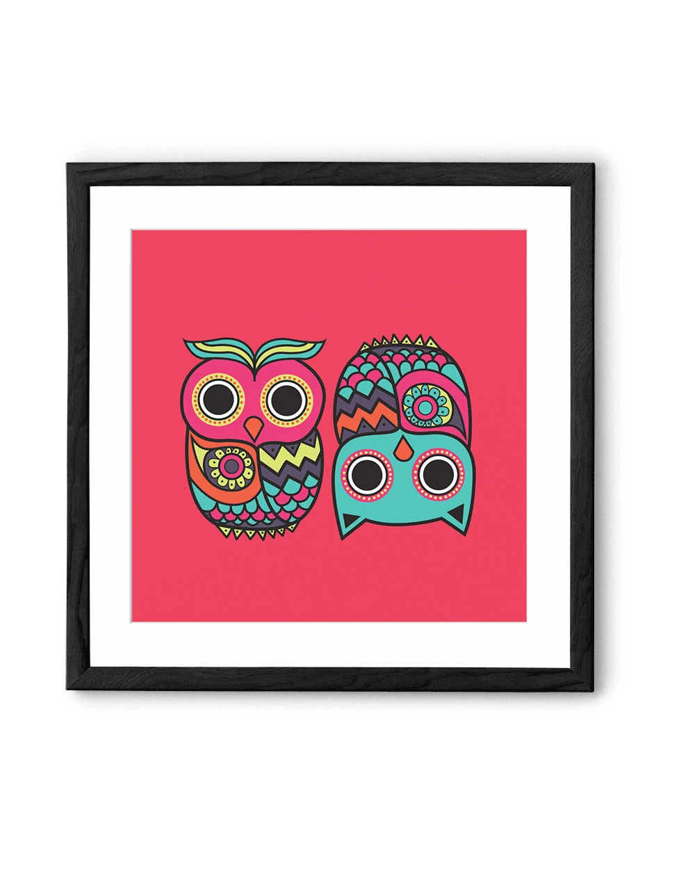 Chumbakdesign Owl Pink Wall Art 10 Chumbakdesign Owl Pink Wall Art