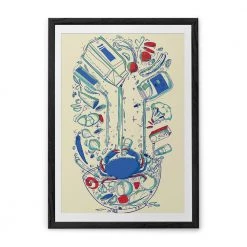 Chumbakdesign Salad White Wall Art 25 Chumbakdesign Salad White Wall Art