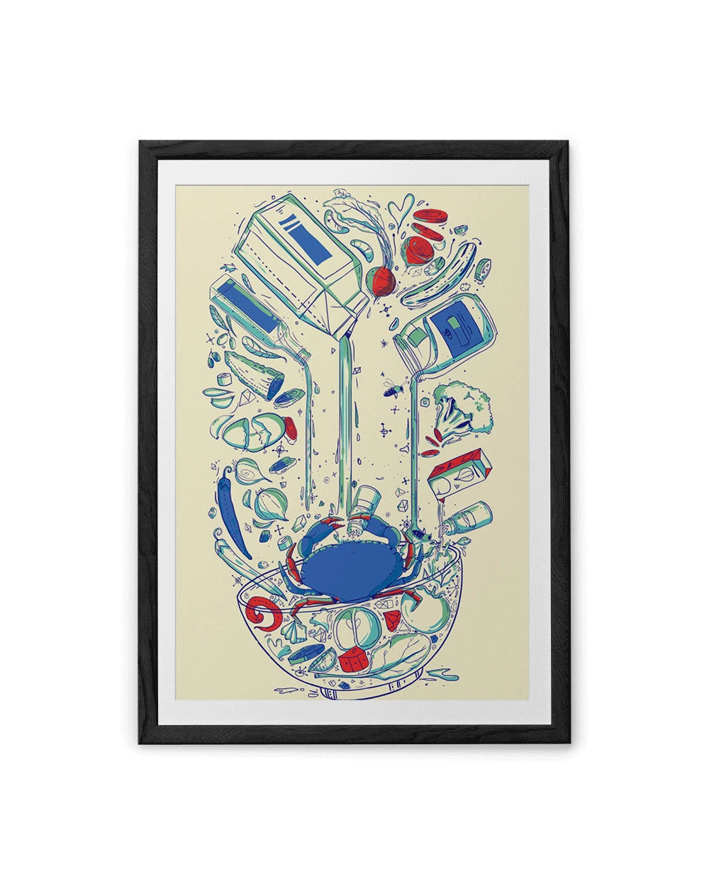 Chumbakdesign Salad White Wall Art 13 Chumbakdesign Salad White Wall Art