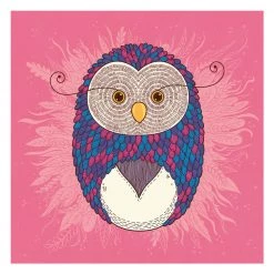 Chumbakdesign Sweater Feather Wall Art - Pink