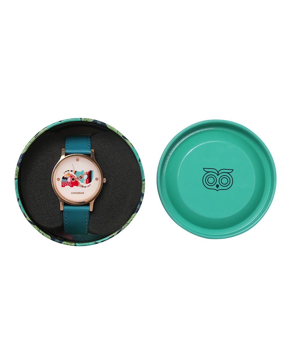 Chumbakdesign Watches & Jewellery TEAL By Chumbak Decorative Elephant Wrist Watch 4 Chumbakdesign Watches & Jewellery TEAL By Chumbak Decorative Elephant Wrist Watch