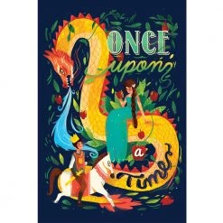 Chumbakdesign Decor & Living Find Your Fairytale Wall Art - Blue