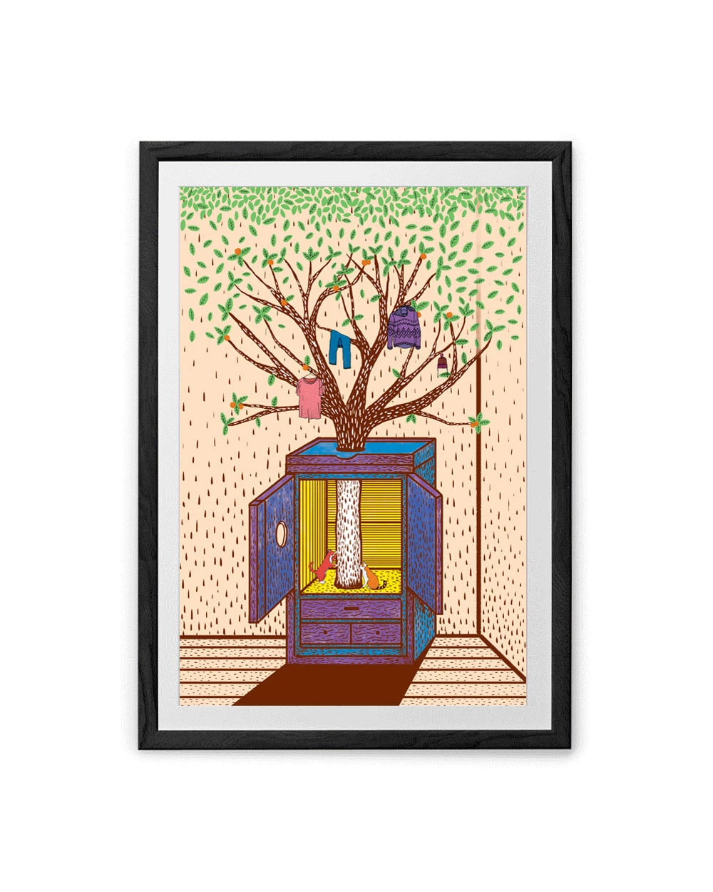 Chumbakdesign Enchanted Wardrobe Wall Art 7 Chumbakdesign Enchanted Wardrobe Wall Art