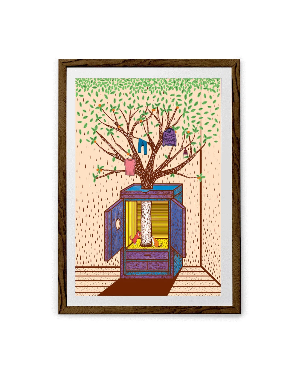 Chumbakdesign Enchanted Wardrobe Wall Art 8 Chumbakdesign Enchanted Wardrobe Wall Art