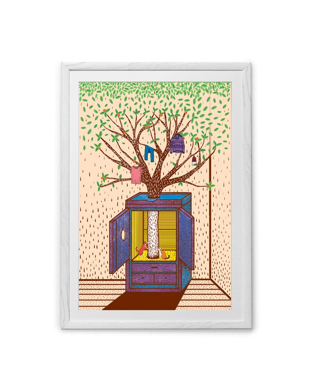 Chumbakdesign Enchanted Wardrobe Wall Art 9 Chumbakdesign Enchanted Wardrobe Wall Art