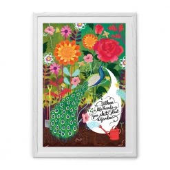 Chumbakdesign Green Philosophy Wall Art
