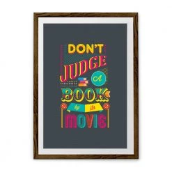 Chumbakdesign The Reel Truth Wall Art - Grey