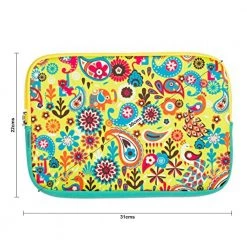 Chumbakdesign Bags & Accessories Paisley Party Laptop Sleeve - 11.6” 11 Chumbakdesign Bags & Accessories Paisley Party Laptop Sleeve - 11.6”