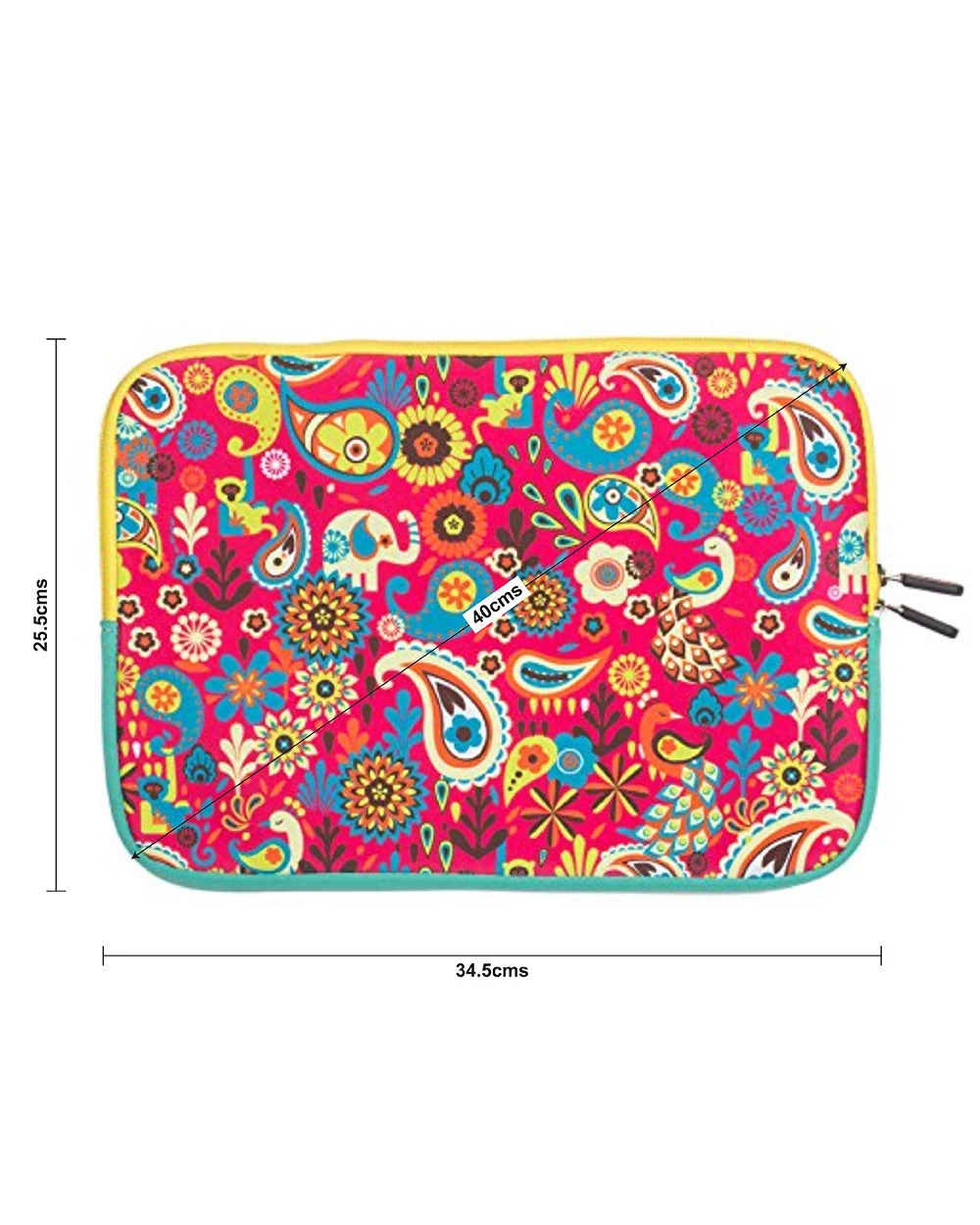Chumbakdesign Paisley Party 13.3” Laptop Sleeve 7 Chumbakdesign Paisley Party 13.3” Laptop Sleeve