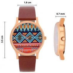 Chumbakdesign Watches & Jewellery TEAL By Chumbak Aztec Print Wrist Watch 16 Chumbakdesign Watches & Jewellery TEAL By Chumbak Aztec Print Wrist Watch
