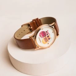 Chumbakdesign Watches & Jewellery TEAL By Chumbak Bestie Cats Wrist Watch