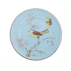 Chumbakdesign Floral Humming Bird Dessert Plate Dining & Kitchen 6 Chumbakdesign Floral Humming Bird Dessert Plate Dining & Kitchen