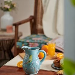 Chumbakdesign Flora Bird Pitcher Dining & Kitchen