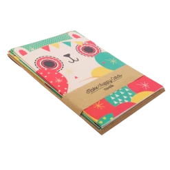 Chumbakdesign Souvenirs & Collectibles Tinsel Town Animals Greeting Card- Set Of 6