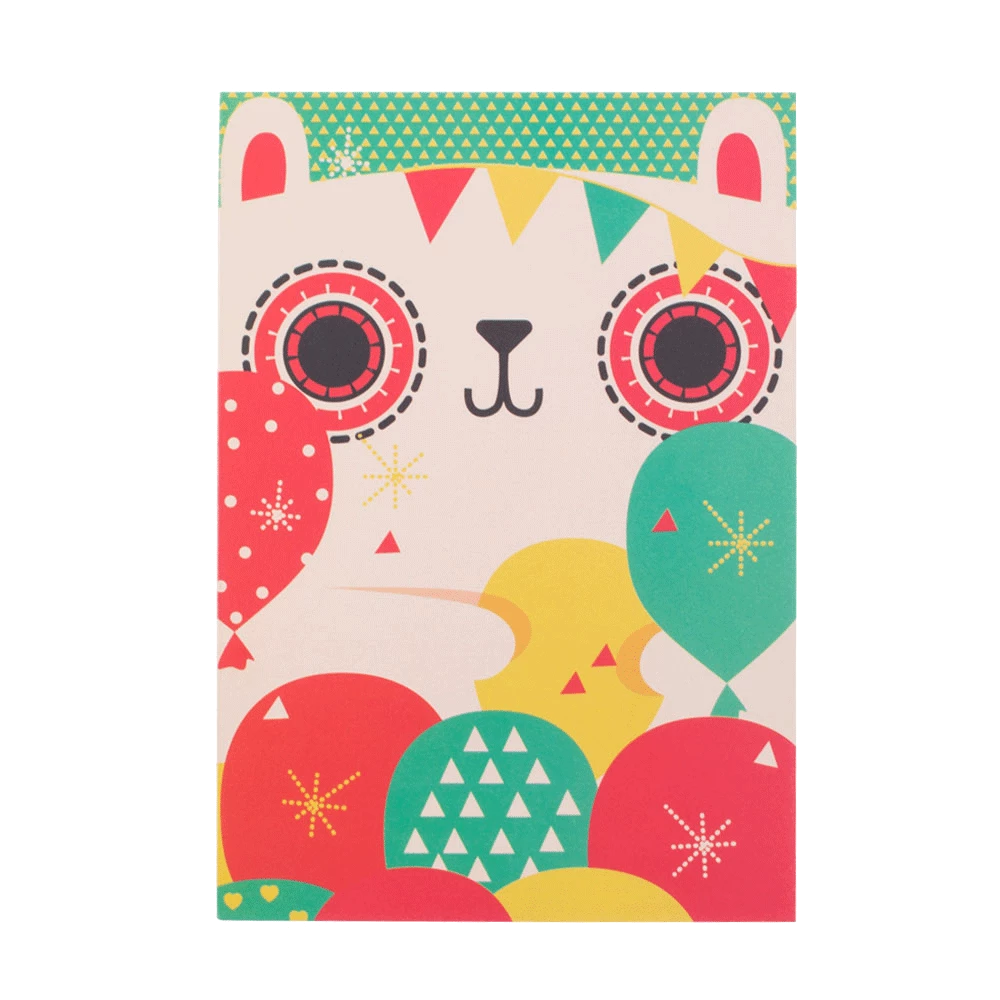 Chumbakdesign Souvenirs & Collectibles Tinsel Town Animals Greeting Card- Set Of 6 6 Chumbakdesign Souvenirs & Collectibles Tinsel Town Animals Greeting Card- Set Of 6