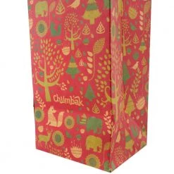 Chumbakdesign Holiday Animals Wine Bag