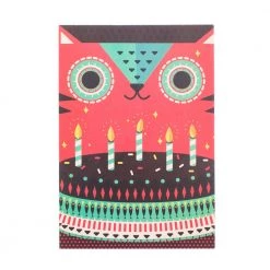 Chumbakdesign Souvenirs & Collectibles Birthday Cat Greeting Card