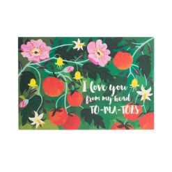 Chumbakdesign Pun-ny Love Greeting Card Souvenirs & Collectibles