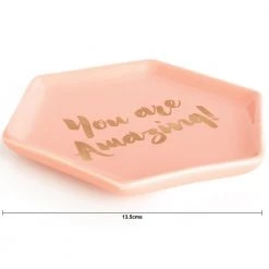 Chumbakdesign Decor & Living Self Care Trinket Tray ' Pink