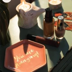 Chumbakdesign Decor & Living Self Care Trinket Tray ' Pink