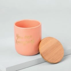 Chumbakdesign Self Care Ceramic Jar Dining & Kitchen