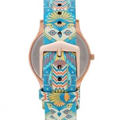 Chumbakdesign TEAL By Chumbak Ornate Illusion Wrist Watch