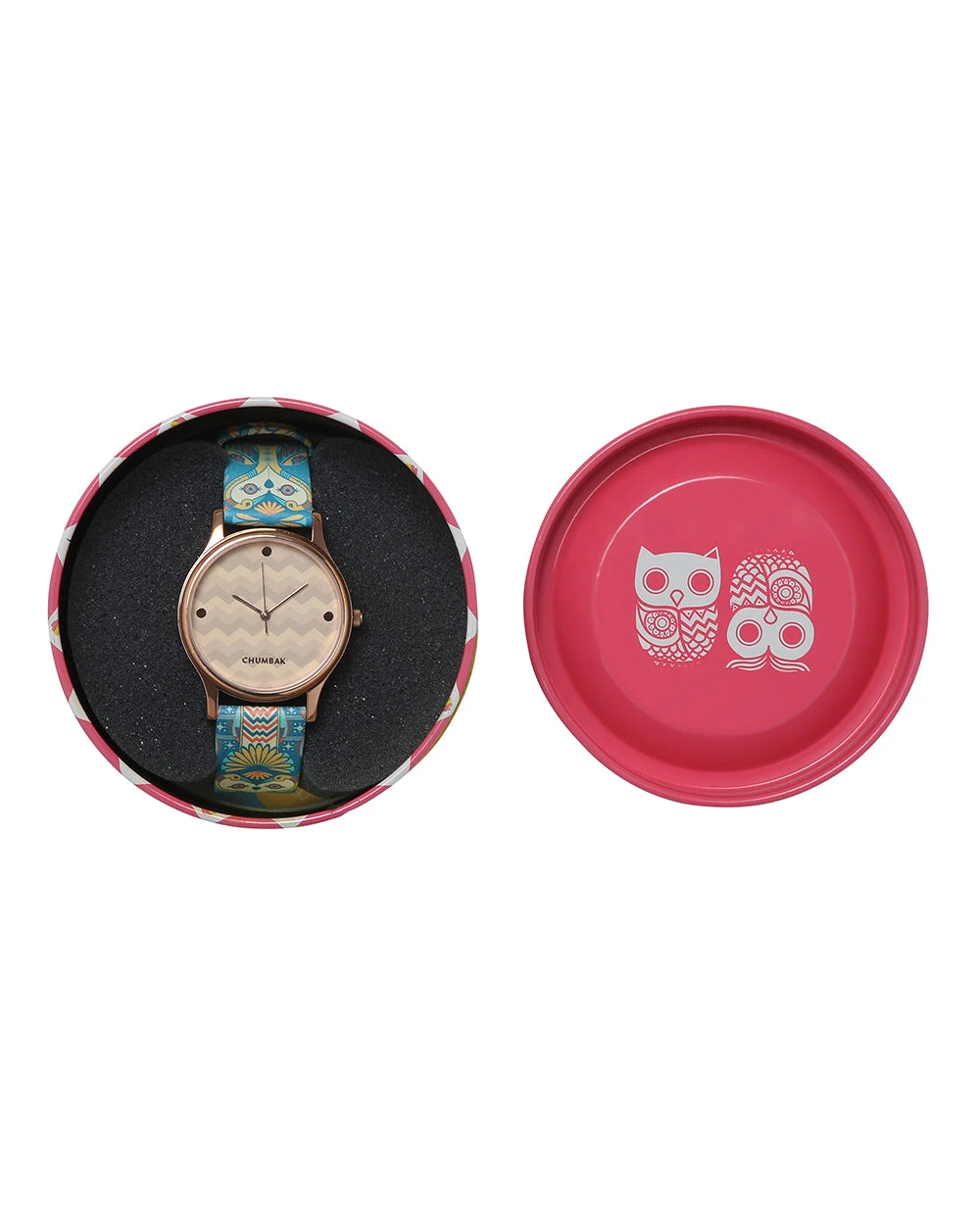 Chumbakdesign TEAL By Chumbak Ornate Illusion Wrist Watch 8 Chumbakdesign TEAL By Chumbak Ornate Illusion Wrist Watch