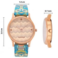 Chumbakdesign TEAL By Chumbak Ornate Illusion Wrist Watch 17 Chumbakdesign TEAL By Chumbak Ornate Illusion Wrist Watch