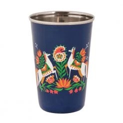 Chumbakdesign Boho Horses Steel Tumbler - Large