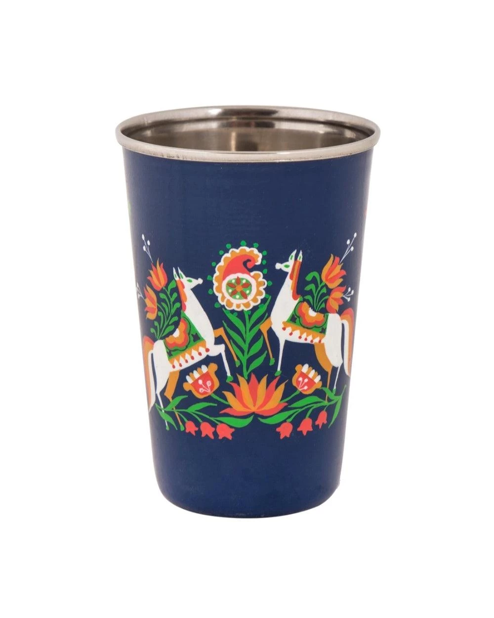 Chumbakdesign Boho Horses Steel Tumbler - Large 3 Chumbakdesign Boho Horses Steel Tumbler - Large